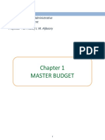 Ch1 - Master Budget