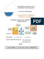 Taller de Carrera de QUIMICA 2023 (Parte II)