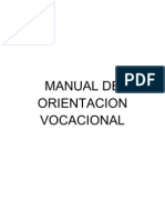 Manual de Orientacion Vocacional