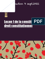 Droit Constitutionnel