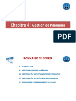 Chapitre 4 Gestion de La Mémoir