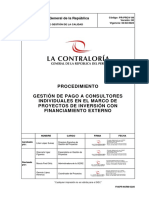 (PR-PROY-09) 00 Gestión de Pagos A Consultores Individuales