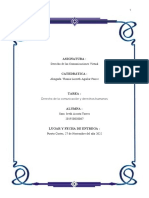 Tarea 1 II Parcial Derecho de Las Comunicaciones