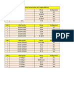 Oem Exel Sheet