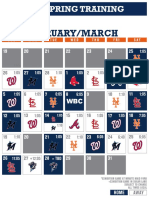 Houston Astros 2023 Spring Training Schedule