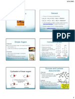 Food Chemistry - Carbohydrate