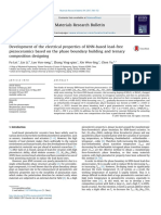 Development of The Electrical Properties of KNN-based Lead-Free Piezoceramics Based On The Phase Boundary Building and Ternary Composition Designing