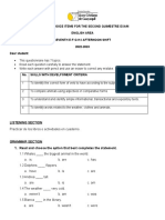 7th Afternoon - Questionnaire