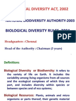 Biodiversity Act 2002