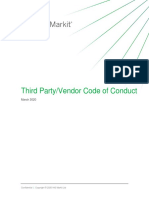 Third Party Vendor Code of Conduct