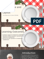 Foodservice and Equipment Layout