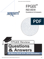 Fpgee Question and Answer 2019-2020 Edition