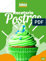 Catalogo Recetas Postres Marzo 21