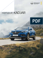 Kadjar A4 Folded Flyer