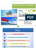 La Stratégie Énergétique Au Maroc