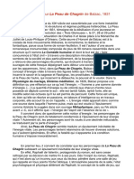 Dissertation Peau de Chagrin 11111100