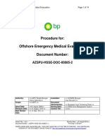 AzSPU Offshore Medical Evacuation Procedure