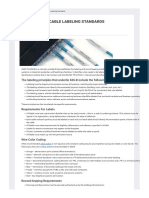 ANSI TIA 606-B Cable Labeling Standards Graphic Products