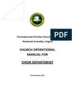 Church Operational Manual For - 5aae3e931723dd3481032f58