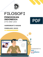 Uts and Uas - Filosofi Pend. - Harrimukti Hasan