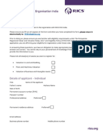 Rics Rva Membership Application Form