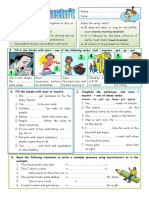 Must, Mustn't - Modal Verbs 2