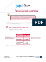 Complemento CCE ConConversion CFDI40 SAE80