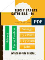 Curso de Hebreos y Cartas Católicas 01 - Introducción General e Introducción A La Carta A Los Hebreos 1/2