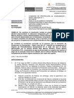 No Atenderla Pese A Pagar, Competencia de Susalud. en Considerando 26 Dice Q Susalud Ve Todo Lo Relacionado A Consumo