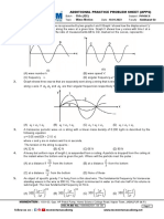 Wave Motion, 11th (JEE) 18-01-2023