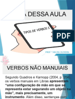 Tipos de Verbos - Gramática