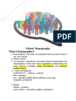 Global Demography 