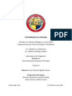 Practica 1 Determinación Del Punto de Fusión