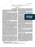 Au-Cu-Mo PROTEROZOIC DEPOSITS IN THE TAPAJOS PROVINCE, BRAZIL