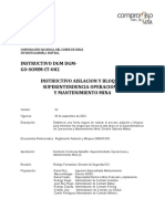 DGM-GO-SOMM-IT-001 Instructivo de Aislación y Bloqueo Superintendencia Operaciones y Mantenimiento Mina - REV01 (18!05!22)