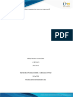 Fase 3 - Realizar La Planeacion y Organizacion en Un Caso Empresarial, Heidy Rincon