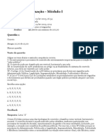 Exercícios de Fixação - Módulo I - Introdução Ao Controle Interno - Senado