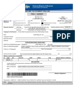 Income Tax Payment Challan: PSID #: 164056997