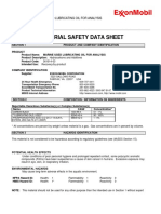 MSDS Used Oil Lubricant 2010