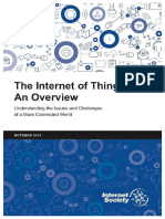 The Internet of Things An Overview Under