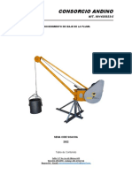 Procedimiento de Mamposteria Mini Grua Pluma