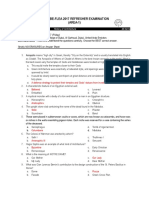 Area 01 Hoa - Answer Key