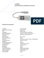 Modelnumber:Zj-Mb-Rgbw Productname:Rgbwbluetoothledminicontroller