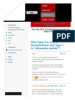 Why Type 2 Is Low in Norepinefrine, But Type 1 Is - Adrenalin Junkie - Coaching Lab & Plans - Christian Thibaudeau Coaching - Forums - T Nation