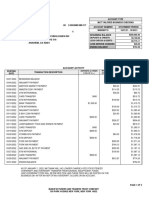 M&T Bank Statement of Oct 21