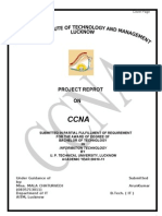 Project Reprot ON: Cover Page