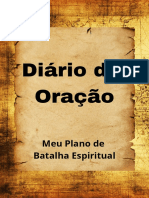 Diário de Oração Com Anotação