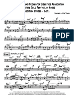 Arizona All State Etudes Set 1 Trumpet