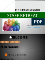 Office of The Prime Minister Retreat