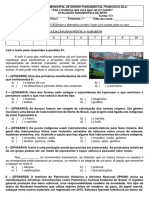 Prova Diagnóstica 6º Ano 2023